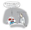 Cartoon: Kranker Clown (small) by Lo Graf von Blickensdorf tagged bett,krankenhaus,krank,clown,zirkus,arzt,spaß