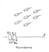 Cartoon: Pfanndemie (small) by Lo Graf von Blickensdorf tagged pandemie,pfanne,pfanndemie,nonsens,wortspiel,ulk,naturkatastrophe