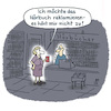 Cartoon: Reklamation (small) by Lo Graf von Blickensdorf tagged buchhandlung,hörbuch,ebook,buchhändler,reklamation,cartoon,zuhören,erzählen,buch,buchmesse,buchhandel