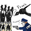 Cartoon: Free (small) by takeshioekaki tagged free