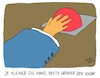Cartoon: Atomknopf (small) by Flemming tagged trump,kim,nordkorea,atomstreit,atomraketen,atomknopf