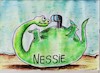 Cartoon: Loch Ness monster (small) by vadim siminoga tagged animals,environment,mystification,sea,ocean