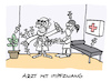 Cartoon: Impfer (small) by Bregenwurst tagged impfen,masern,pflicht,zwang,spahn,neurose