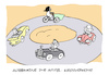 Cartoon: Kreiselei (small) by Bregenwurst tagged ampel,verkehrskreisel,kreisverkehr,koalition,bundestagswahl