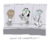 Cartoon: Mummenschanz (small) by Bregenwurst tagged coronavirus pandemie masken atemschutz gurken