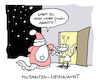 Cartoon: Mutanne (small) by Bregenwurst tagged weihnachten mutant abartig