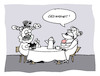 Cartoon: Nasal (small) by Bregenwurst tagged clown,nase,niesen,schnupfen,erkältung