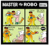 Cartoon: Master vs Robo (small) by APPARAO ANUPOJU tagged master,robo