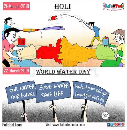 Cartoon: World Water Day (medium) by Talented India tagged worldwaterday,tipstosavewaterbystramrahim,todaycartoon,talentedcartoon,talentedindiacartoon,cartoon,talented,talentedindia