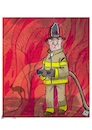 Cartoon: Australian Fires (small) by Christi tagged incendio,australia,ambiente,bruciare,isola