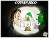 Cartoon: Coprifuoco (small) by Christi tagged coprifuoco,parigi,berlino,londra,europa