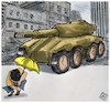 Cartoon: Hong Kong (small) by Christi tagged hong,kong,proteste,blindati
