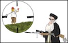 Cartoon: Sniper (small) by Christi tagged usa,iran,sniper,khamenei,trump