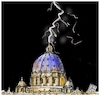 Cartoon: Trump e il Vaticano (small) by Christi tagged trump,pompeo,santa,sede,papa,cina
