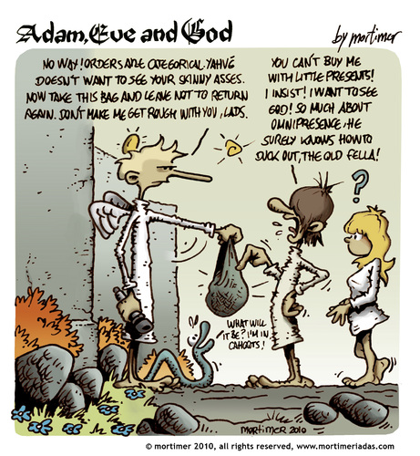 Adam Eve and God 43