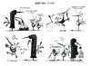 Cartoon: Plumas y patos (small) by mortimer tagged mortimer,mortimeriadas,cartoon