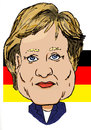 Cartoon: Angela Merkel (small) by perevilaro tagged germany,deutschland,merkel,ue,politica