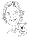Cartoon: Steve Irwin (small) by perevilaro tagged steve,irwin,cocodrilos,crocodile,hunter,cazador
