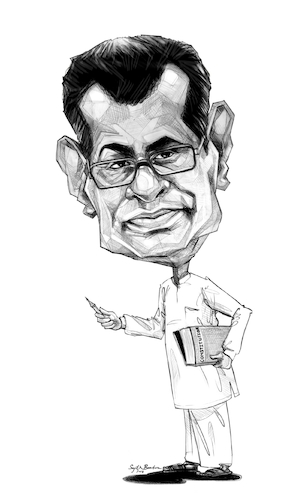 Cartoon: Patali Champika Ranawaka (medium) by Sajith Bandara tagged champika,ranawaka