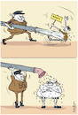 Cartoon: act of police . (small) by Sajith Bandara tagged police