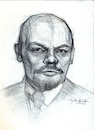 Cartoon: Vladimir Lenin (small) by Sajith Bandara tagged lenin