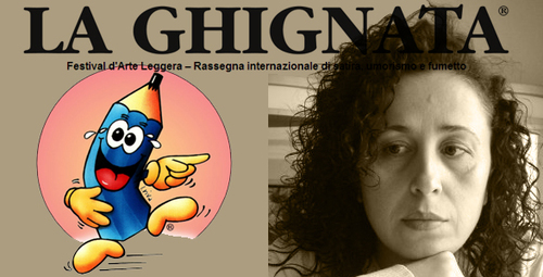 Cartoon: Cartoon Fest- Italy (medium) by menekse cam tagged cartoon,fest,italy,exhibiton,woman,milan,milano,director,la,ghignata,march,cartoonist