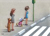 Cartoon: Children and Animals (small) by menekse cam tagged children,kids,boy,girl,dog,cat,animal,clothes,costume