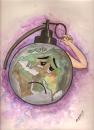 Cartoon: global warming (small) by menekse cam tagged global,warming