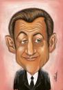 Cartoon: Sarkozy (small) by menekse cam tagged sarkozy political portrait