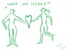 Cartoon: take my heart (small) by skätch-up tagged love,heart,take,and,give,man,woman,husband,wife,mann,und,frau,ehemann,ehefrau,liebe,herz