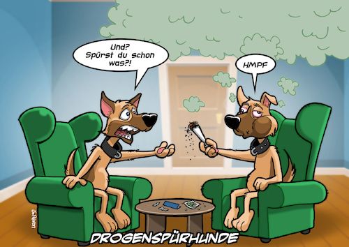 Drogenspürhunde