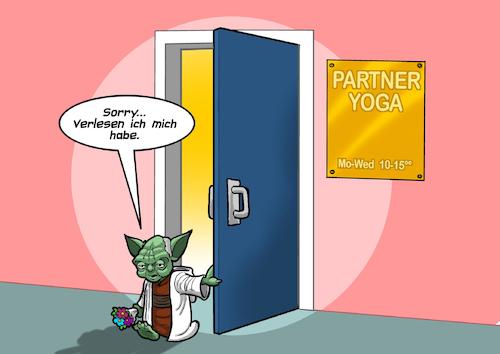 Yoda auf der Suche nach Liebe