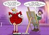 Cartoon: Dickpic (small) by Joshua Aaron tagged sexting,dickpic,social,media,mittelalter,könig,adelige