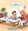 Cartoon: Happy End (small) by Chris Berger tagged massage,thai,happy,end,bordell,masseuse,puff