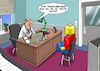 Cartoon: Ikterus (small) by Joshua Aaron tagged gelbsucht,ikterus,hepatitis,lego,doktor