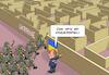 Cartoon: Im Labyrinth (small) by Joshua Aaron tagged putin,ukraine,krieg,truppen,labyrinth