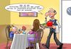 Cartoon: Kinderteller (small) by Joshua Aaron tagged pumuckel,kinderteller,gericht,zigeuner,schnitzel,namensgebung,restaurant,angebot