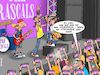 Cartoon: Live in Concert (small) by Joshua Aaron tagged feuerzeuge,konzert,concert,rocker,live