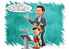 Cartoon: Neuer Pressesprecher (small) by Joshua Aaron tagged österreich,kurz,meinungsumfragen,steuergelder,korruption,rücktritt,bundeskanzler,övp,regierung