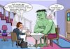 Cartoon: Versicherung (small) by Joshua Aaron tagged hulk,versicherung,haftpflicht,schadensfall