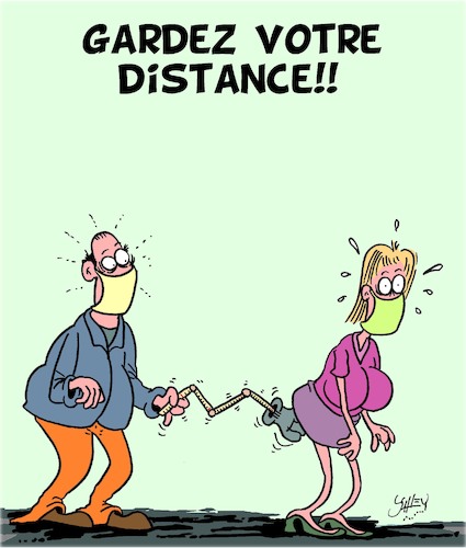 Cartoon: Distance (medium) by Karsten Schley tagged coronavirus,covid19,femmes,hommes,distance,desir,relations,politique,infection,coronavirus,covid19,femmes,hommes,distance,desir,relations,politique,infection