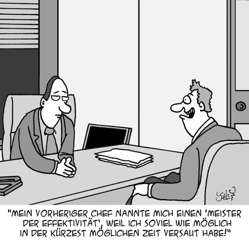 Cartoon: Ein wahrer Experte (medium) by Karsten Schley tagged jobs,arbeit,arbeitgeber,arbeitnehmer,bewerbungsgespräche,karriere,experten,jobs,arbeit,arbeitgeber,arbeitnehmer,bewerbungsgespräche,karriere,experten