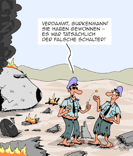 Cartoon: Gewonnen!! (medium) by Karsten Schley tagged gewinner,verlierer,wetten,glücksspiel,technik,flugzeuge,flugzeugabstürze,transport,unfälle,ausbildung,gewinner,verlierer,wetten,glücksspiel,technik,flugzeuge,flugzeugabstürze,transport,unfälle,ausbildung