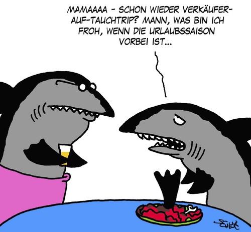 Cartoon: Mahlzeit! (medium) by Karsten Schley tagged ernährung,kinder,jugend,eltern,mütter,väter,urlaub,essen,ernährung,kinder,jugend,eltern,mütter,väter,urlaub,essen