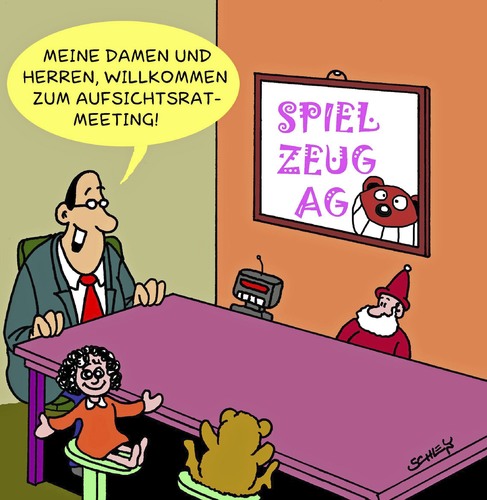 Cartoon: Meeting (medium) by Karsten Schley tagged aufsichtsrat,meeting,business,wirtschaft,geld,aufsichtsrat,meeting,business,geld
