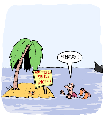 Cartoon: Stupidite (medium) by Karsten Schley tagged naufrage,stupidite,education,accidents,societe,naufrage,stupidite,education,accidents,societe