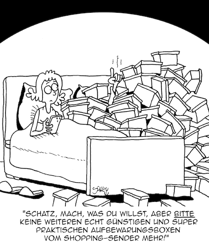 Cartoon: Super günstig!! (medium) by Karsten Schley tagged shoppingkanal,tv,schnäppchen,angebote,günstig,männer,frauen,einkaufen,liebe,ehe,beziehungen,wirtschaft,business,shoppingkanal,tv,schnäppchen,angebote,günstig,männer,frauen,einkaufen,liebe,ehe,beziehungen,wirtschaft,business