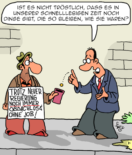 Cartoon: Tröstlich (medium) by Karsten Schley tagged politik,wahlen,obdachlosigkeit,armut,arbeitslosigkeit,jobs,soziales,veränderungen,demokratie,gesellschaft,medien,politik,wahlen,obdachlosigkeit,armut,arbeitslosigkeit,jobs,soziales,veränderungen,demokratie,gesellschaft,medien