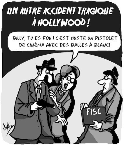 Cartoon: Un autre Accident ! (medium) by Karsten Schley tagged film,medias,hollywood,fraud,fiscale,acteurs,honoraires,taxes,enquete,film,medias,hollywood,fraud,fiscale,acteurs,honoraires,taxes,enquete