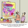 Cartoon: ALTER DAS IST VOLL KUNST!! (small) by Karsten Schley tagged kunst,künstler,malerei,moderne,familie,intellektuelle